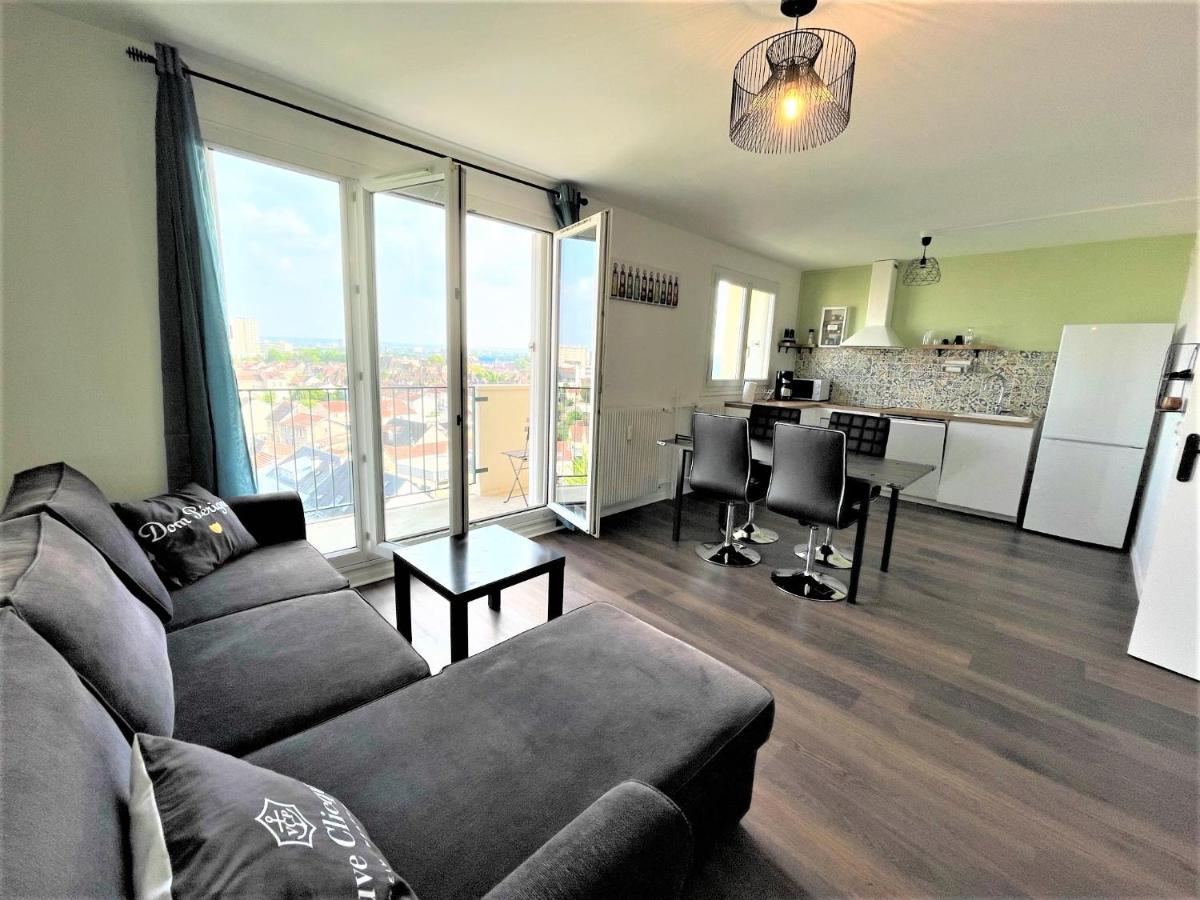 Brossolette Appartement T2 Spacieux Et Lumineux Balcon Vue Degagee Реймс Екстер'єр фото